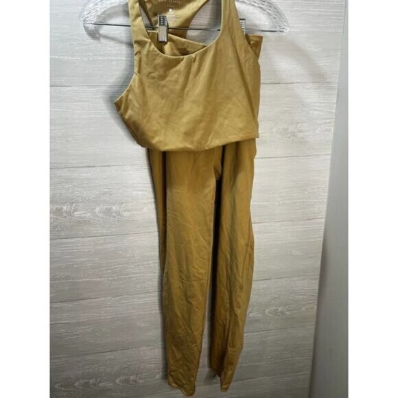 Workout Outfits for Women 2 Piece Seamless Crop Tank High‎ Waist Leggings Sets - Picture 6 of 11